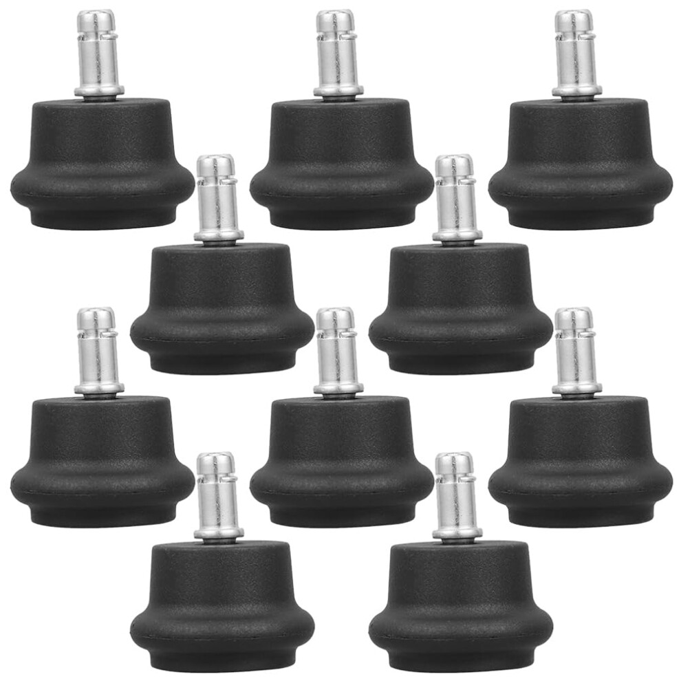 10Pcs Office Chair Glides Noise Reduction Antislip Replacement Chair Feet For Hardwood Floors 9330225593881