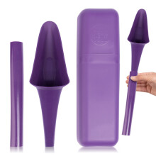 SHEWEE Flexi + Case ? The Original Female Urinal ? Made in the UK ? Reusable & Portable Urination Device. Festival, Camping, Car, Hiking Essentials