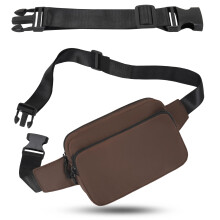 Bumbags Waist Fanny Pack Fashion Bum Bag with 30cm Extended Belt for Dog Walking Climbing Hiking Travel Cycling Girls Ladies Men Women