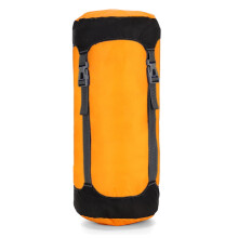TRIWONDER Stuff Sack Sleeping Bag Compression Sack Compact Storage Bag Compression Bag for Outdoor Camping Backpacking Travelling (Orange, M)