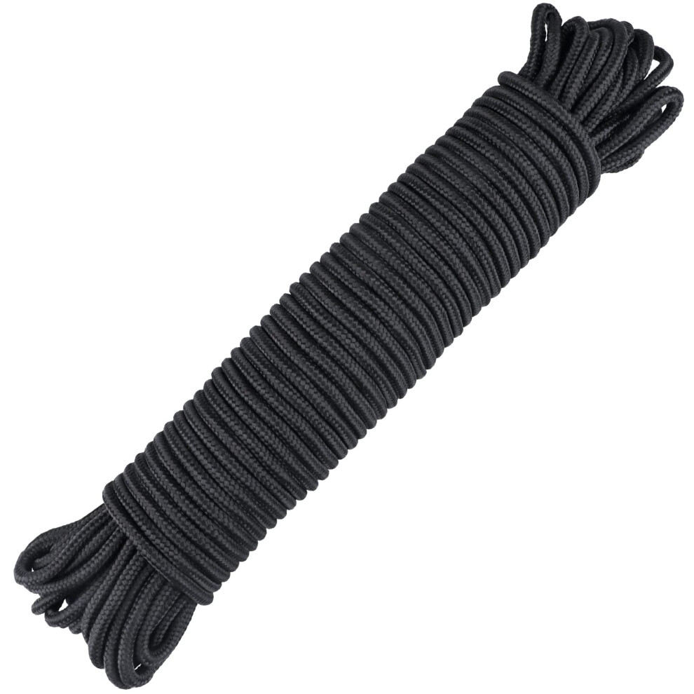 G2plus 30M Multi-Functional Nylon Rope, 6Mm Thick Heavy Duty Hanging Cord String, Traction Tying Rope For Camping Outdoor Garden 5051224889662
