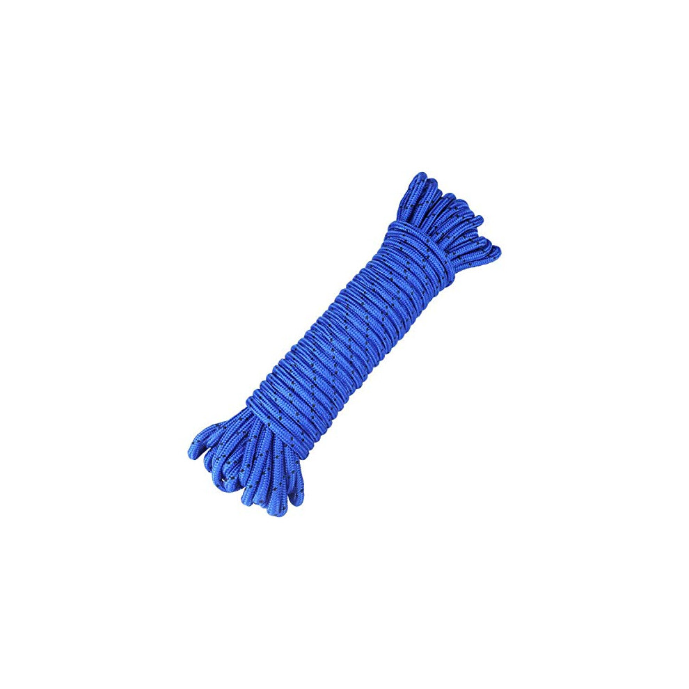 G2plus 20M Blue Multi-Functional Nylon Rope, 8Mm Thick Heavy Duty Hanging Cord String, Traction Tying Rope For Camping Outdoor Garden 5051224889716