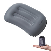 Trinordic Ultralight Inflatable Camping Pillow ? Extra Soft Cover & Adjustable Valve ? Comfortable and Compact Travel Pillow? Camping Equipment for