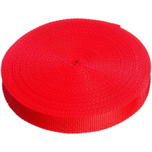 Direct Manufacturing 25mm x 50m Webbing Roll Polypropylene for DIY, Straps, Harnesses, Lashing and more | 970lb / 440kg breaking strain | Made in UK