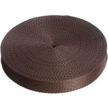 Direct Manufacturing 25mm x 50m Webbing Roll Polypropylene for DIY, Straps, Harnesses, Lashing and more | 970lb / 440kg breaking strain | Made in UK