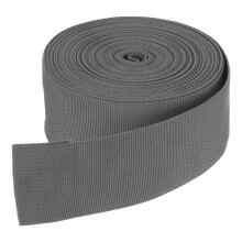 DMiotech 10 Yard x 2 Inch Width Nylon Webbing Strap Poly Flat Webbing Strapping for DIY Craft Backpack Strapping, Sewing, Outdoor Gear Repair, Dark