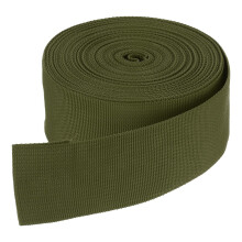 DMiotech 10 Yard x 2 Inch Width Nylon Webbing Strap Poly Flat Webbing Strapping for DIY Craft Backpack Strapping, Sewing, Outdoor Gear Repair, Army