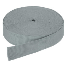 DMiotech 25 Yard x 1 1/2 Inch Width Nylon Webbing Strap Poly Flat Webbing Strapping for DIY Craft Backpack Strapping, Sewing, Outdoor Gear Repair,
