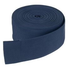 DMiotech 10 Yard x 2 Inch Width Nylon Webbing Strap Poly Flat Webbing Strapping for DIY Craft Backpack Strapping, Sewing, Outdoor Gear Repair, Navy
