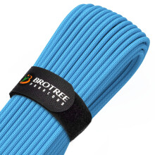 Brotree Paracord 4mm 30M 9 Strands 100% Nylon Rope Type 3 Parachute Cord for Outdoor, Bracelet, DIY - 280kg Breaking Load (Sky Blue)