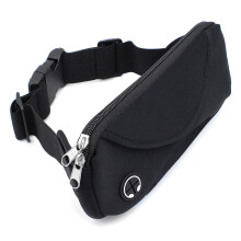 Waist Pack Fanny Bag Adjustable Strap Hiking Pack, Waterproof Waist Bag Men Women Bumbags Running Bum Bag With Headphone Hole for Dog Walking, Gym,