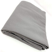 Microfibre Towel, Large 130x75cm Quick Drying for Gym, Camping, Swimming, Travel, Yoga, Beach, Holiday, Highly Absorbent, Compact Lightweight (Grey,
