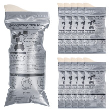 lzijun 10 Pcs Urine Bags, 700ml Emergency Camping Pee Bags, Portable Urinal Toilet Bags, Travel Outdoor Car Traffic Jam Emergency Vomit Bag for Men
