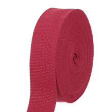 sourcing map Cotton Webbing 1.5 Inch 11 Yard Polyester Cotton Weave Webbing Strap Twill Tape Ribbon for Arts and Crafts Webbing Tote Bag Handles Cloth