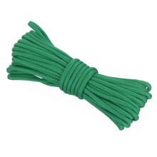 Rebower 550 Paracord Rope 8m, 4mm Thin Paracord Nylon Cord 7-Strand Core [for Tent Camping Outdoor Gear] - Green