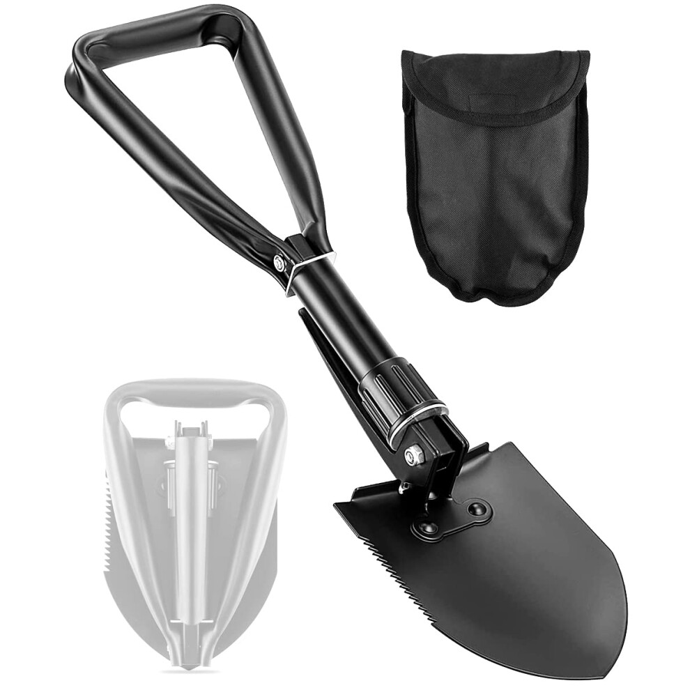 Photos - Knife / Multitool Digging Shovel, 47cm Lightweight Folding Shovels High Carbon Steel Portable Snow Shovel for Outdoor Camping Backpacking Hiki