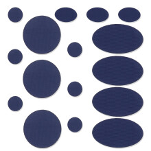 Down Jacket Repair Patch for Puffer Jackets ? 48Pcs Waterproof Self-Adhesive Ripstop Fabric Repair Patches for Clothing, Coat, Tents, Sleeping Bags,