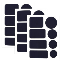 Skystuff 24 Pieces Down Jacket Patches Nylon Repair Tape, Tent Repair Kits, Self-Adhesive Repair Patch for Jacket Tent Outerwear Repair, Fix Holes in