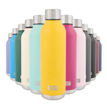 Polar Gear Stainless Steel Water Bottle - 500ml Vacuum Insulated Metal Water Bottle, Double Wall, Leakproof Drinks Bottle - 12H Hot, 24H Cold -