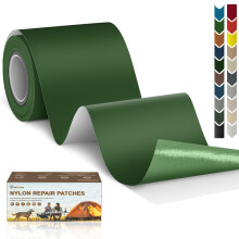 Cahomo Nylon Repair Patch 7.62x200 cm Nylon Repair Tape Self Adhesive Nylon Fabric Tape Outdoor Camping Gear Nylon Repair kit for Tent, Umbrella, Down