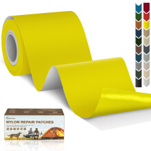 Cahomo Nylon Repair Patch 7.62x200 cm Nylon Repair Tape Self Adhesive Nylon Fabric Tape Outdoor Camping Gear Nylon Repair kit for Tent, Umbrella, Down