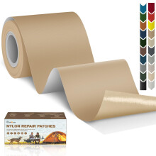 Cahomo Nylon Repair Patch 7.62x200 cm Nylon Repair Tape Self Adhesive Nylon Fabric Tape Outdoor Camping Gear Nylon Repair kit for Tent, Umbrella, Down