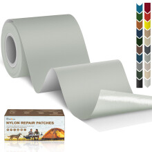 Cahomo Nylon Repair Patch 7.62x200 cm Nylon Repair Tape Self Adhesive Nylon Fabric Tape Outdoor Camping Gear Nylon Repair kit for Tent, Umbrella, Down