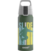 Sigg - Aluminium Water Bottle For Kids - WMB ONE Slide - Suitable For Carbonated Drinks - Leakproof - Lightweight - BPA Free - Climate Neutral