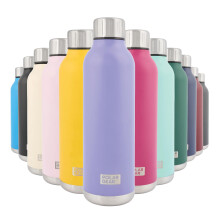 Polar Gear Stainless Steel Water Bottle - 500ml Vacuum Insulated Metal Water Bottle, Double Wall, Leakproof Drinks Bottle - 12H Hot, 24H Cold -