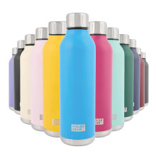 Polar Gear Stainless Steel Water Bottle - 500ml Vacuum Insulated Metal Water Bottle, Double Wall, Leakproof Drinks Bottle - 12H Hot, 24H Cold -