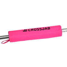 Crossjab Barbell Pad fits Standard and Olympic Bars for Shoulder/Back Squat Support, Pink