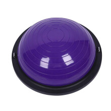 Auveach Balance Ball Trainer 46cm with Resistance Bands and Foot Pump Thickened Yoga Exercise Ball for Pilates Fitness Home Training for Women