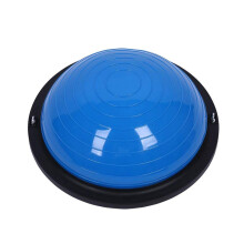 Auveach Balance Ball Trainer 46cm with Resistance Bands and Foot Pump Thickened Yoga Exercise Ball for Pilates Fitness Home Training for Women
