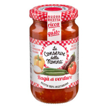 Le Conserve della Nonna Vegetarisches Ragù aus Gemüse 190g