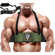 RDX Arm Blaster Biceps Triceps, 23? Aluminum Fitness Curl Support Isolator, Weightlifting Muscle Gains Big Arms Extension Builder, Adjustable 42?