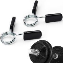 MuscleForge Barbell Clips 25 mm ? Quick Release Barbell Collars & Clamps for Weight Bar ? Secure Dumbbell Clips ? 2-Pack, Heavy Lifting, Home Workout
