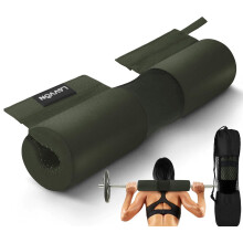Barbell Squat Pad Nylon Padding AntiSlip- Thick Foam Barbell Pad for Squats Cushion, Lunges&Bar Padding for Hip Thrusts - Standard Weight Bar Pad -