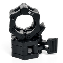 MuscleForge Olympic Barbell Clips 50mm ? Quick Release Barbell Clamps for Weightlifting ? 50mm Weight clips for Bars, Collars for Gym & Home ? Secure