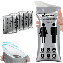 2XK-NOV Disposable Urine Bags for Women - Pee Bags for Men and Children, Portable Urinal for Women, Car Toilet for Adults, Emergency travel toilet,