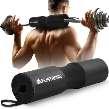 Flintronic Barbell Squat Pad, Hip Thrust Barbell Pad, Thick Foam Barbell Cushion, Olympic Bar Cover, Barbell Pad for Hip Thrusts Squats Weight