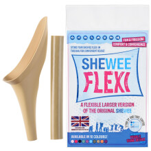 SHEWEE Flexi ? The Original Female Urinal ? Made in the UK ? Reusable, Flexible & Portable Urination Device. Festival, Camping, Car, Hiking Essentials