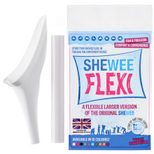 SHEWEE Flexi ? The Original Female Urinal ? Made in the UK ? Reusable, Flexible & Portable Urination Device. Festival, Camping, Car, Hiking Essentials
