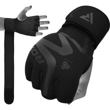 RDX Boxing Inner Gloves Hand Wraps, Adults Kids Hybrid Design for Gym Weight Lifting Workout, 50Cm Long Wrist Support, Gel Padded Neoprene Under