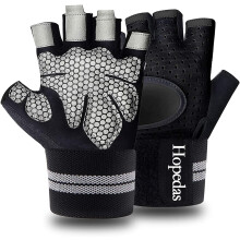 Hopedas Workout Gloves Weight Lifting Gloves with Wrist Support for Men & Women,Breathable Exercise Gloves Sports for Training,Fitness, Gym,Pull