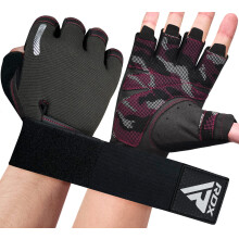RDX Weight Lifting Gloves, Additional Stretchable Long Wrist Support Full Palm Grip, Adult & Kids Men Women Fitness HIIT Workout Bodybuilding