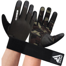 RDX Weight Lifting Gloves with Wrist Support -Touch Screen Full Finger Gym Workout, Anti Slip Padded Grip, Adult & Kids Men Women Fitness Training