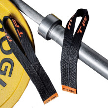 TAVIEW Lifting Wrist Straps for Olympic Weightlifting, Powerlifting, Bodybuilding, Functional Strength Training, for Crossfit - Heavy-Duty Cotton