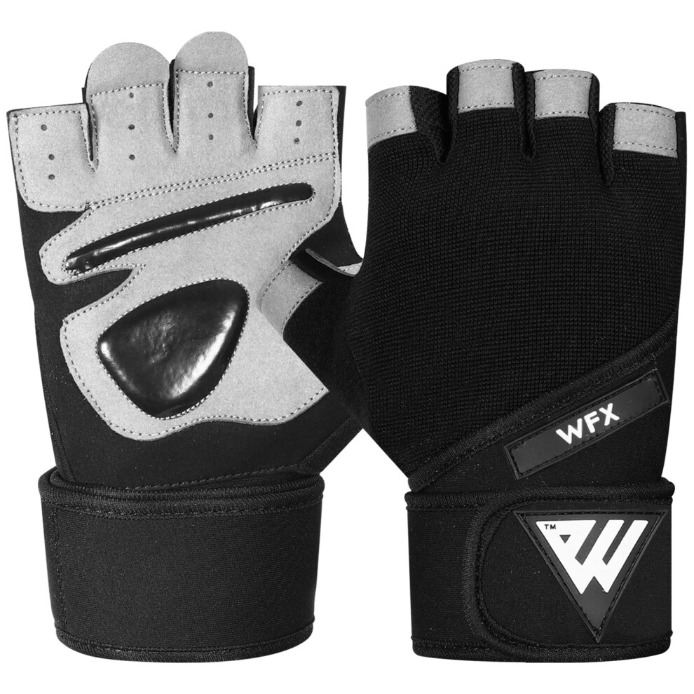 Photos - Other Trainers WFX Gym Gloves Training Weight lifting Gloves for Men Women Wrist Support Padded Extra Grip Palm Protection Fitness Workout