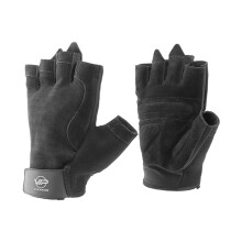 VIP Mens Womens Value Essentials Leather Breathable Weight Lifting Gym Training Gloves For Exercise Fitness Workout Gloves, Size Small, Black