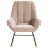 Beliani Rocking Chair KINNO Boucle Beige 5